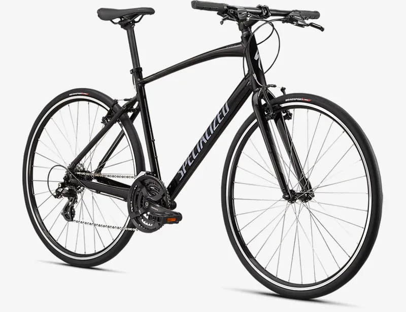 Specialized Sirrus 1.0 Hybrid Bike 2024 in Black-1